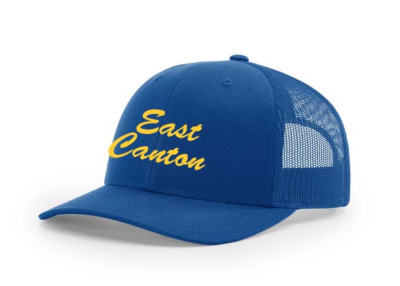 EC Hornets Baseball Embroidered Hat - Blue