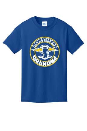 Lake Titans GRANDMA Cotton Tee - Royal