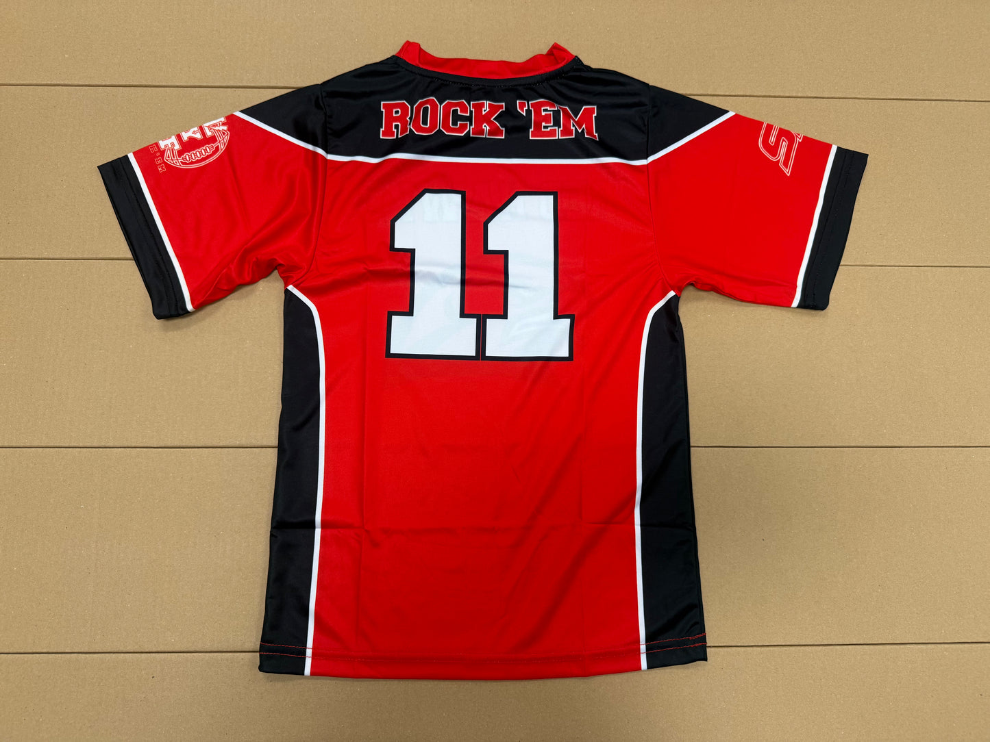 Lake Youth Football Player Replica Jersey - Miami Red Hawks