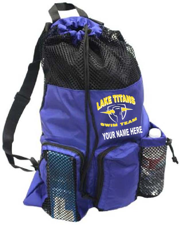 *NEW* Lake Titans Swim Bag - Blue