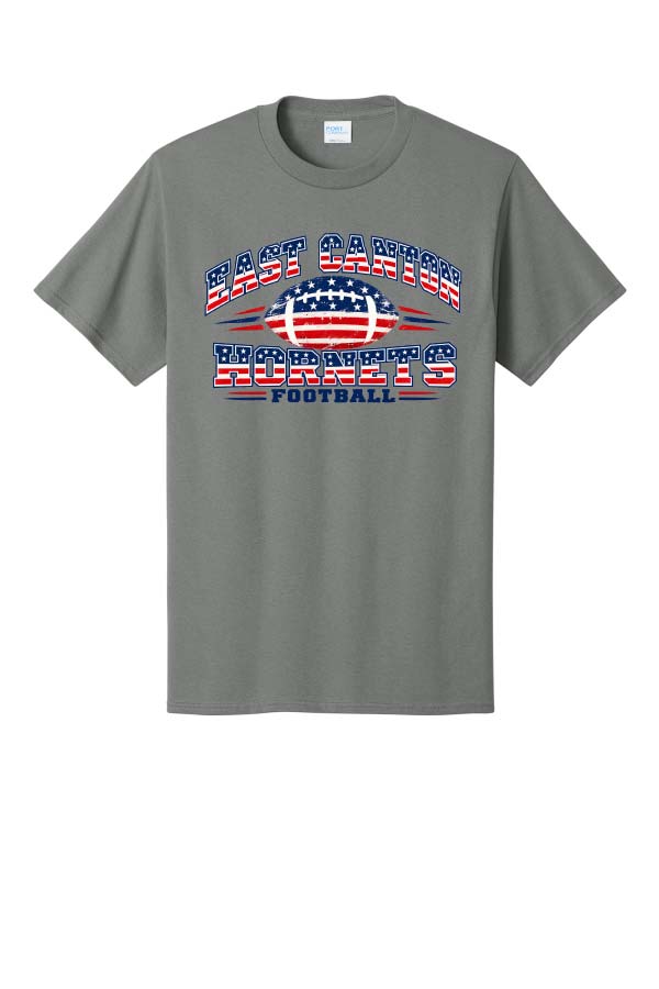 Hornets USA Cotton T-Shirt - Slate Grey