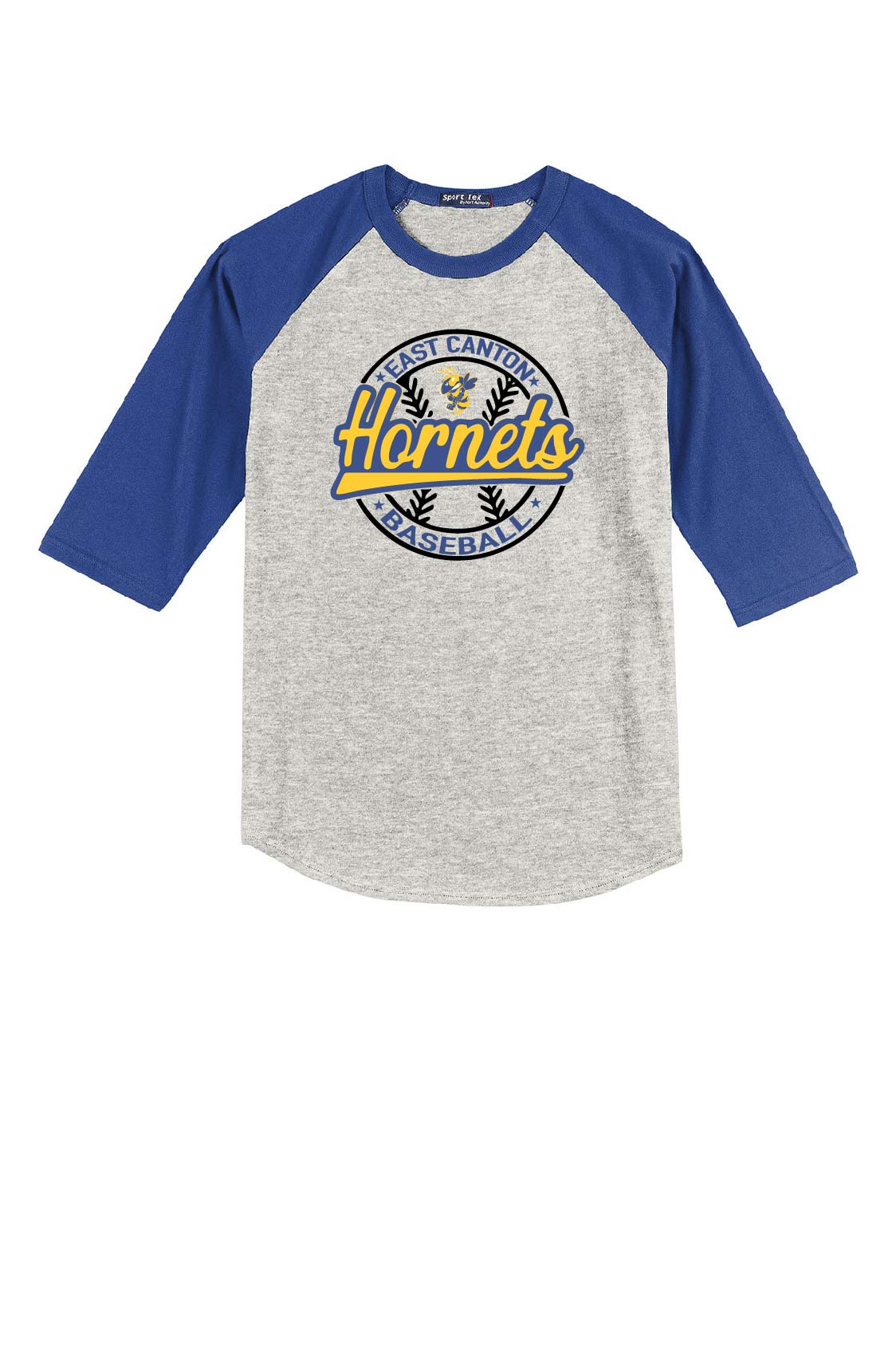 Hornets Baseball Youth Baseball 3/4 Sleeve Tee