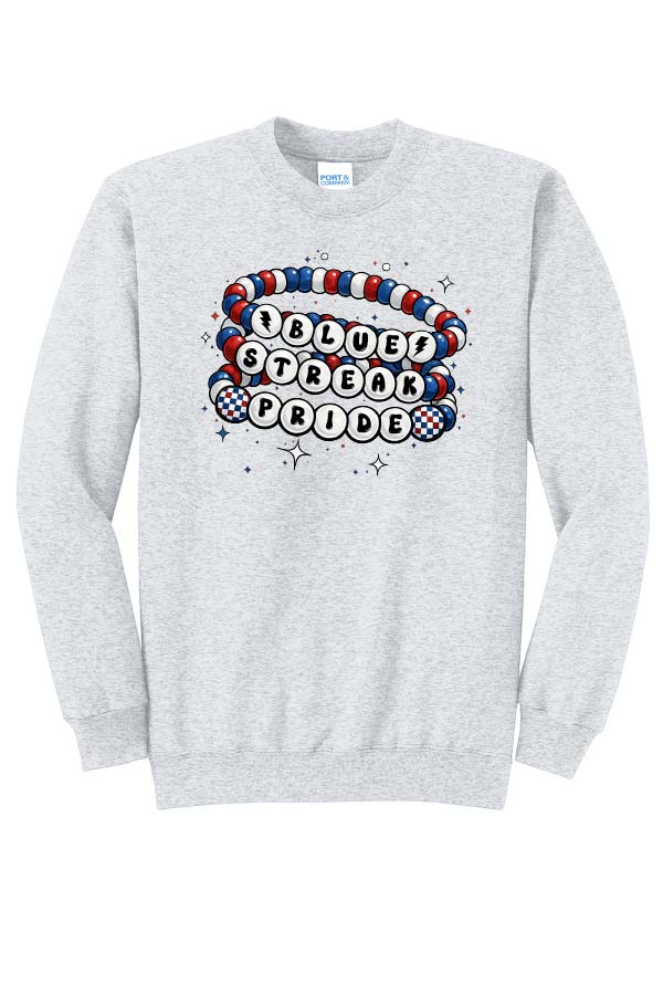 Lake "Bracelet" Crewneck Sweatshirt - Ash Grey