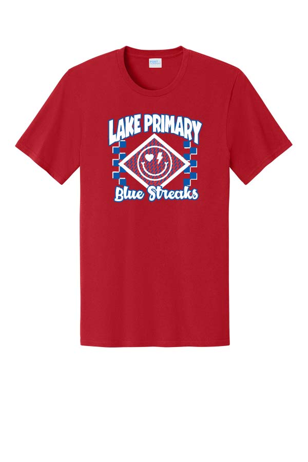 Lake Primary "Smile" T-Shirt - Red