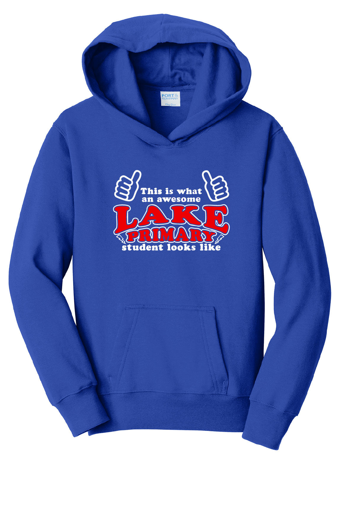 Lake Primary "Student" Hoodie - True Royal