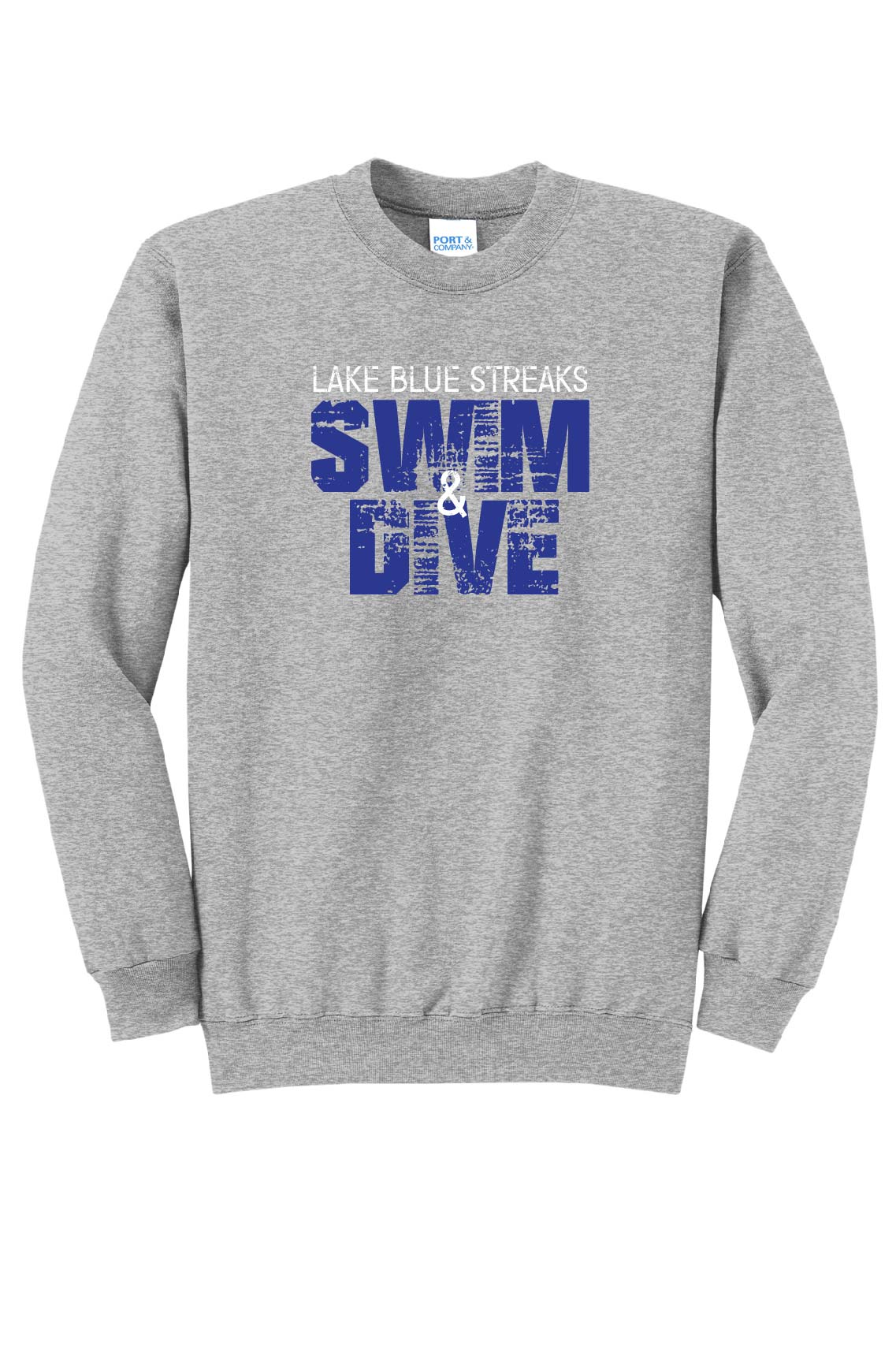 Lake Swim & Dive Unisex Crew Neck Sweatshirt