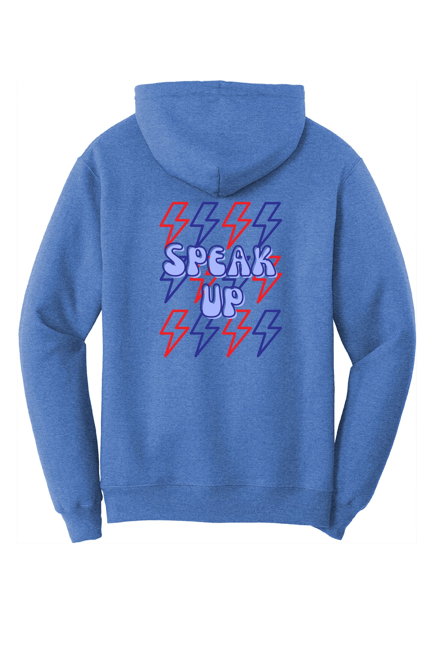 Lake Speech & Debate Adult Hooded Sweatshirt - Heathered Royal
