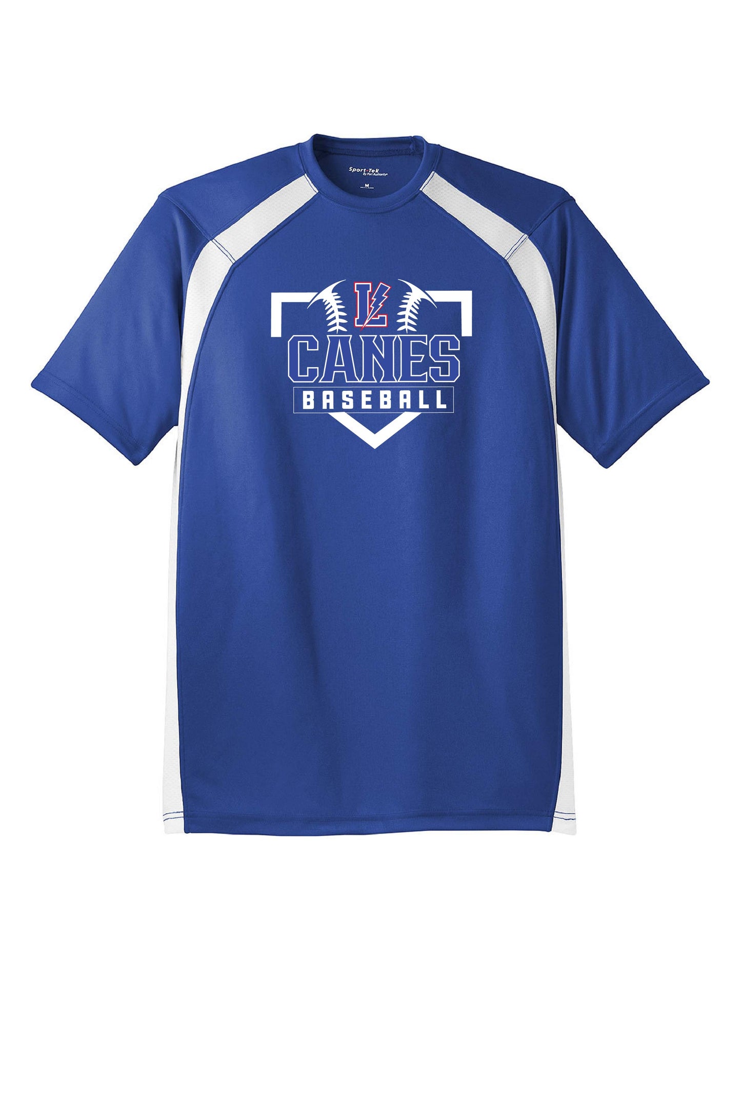 LYB Canes Adult (Unisex) Performance T-Shirt - Blue