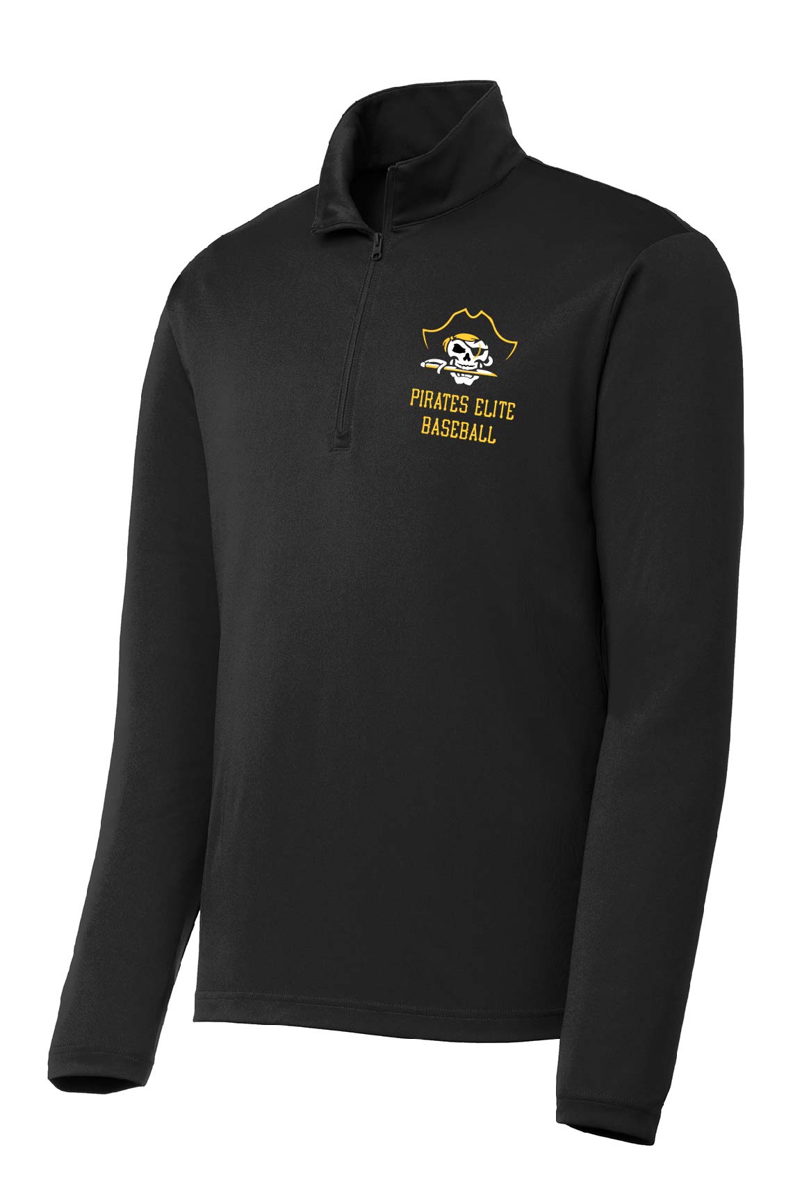 Pirates Elite Baseball Mens 1/4 Zip Pullover