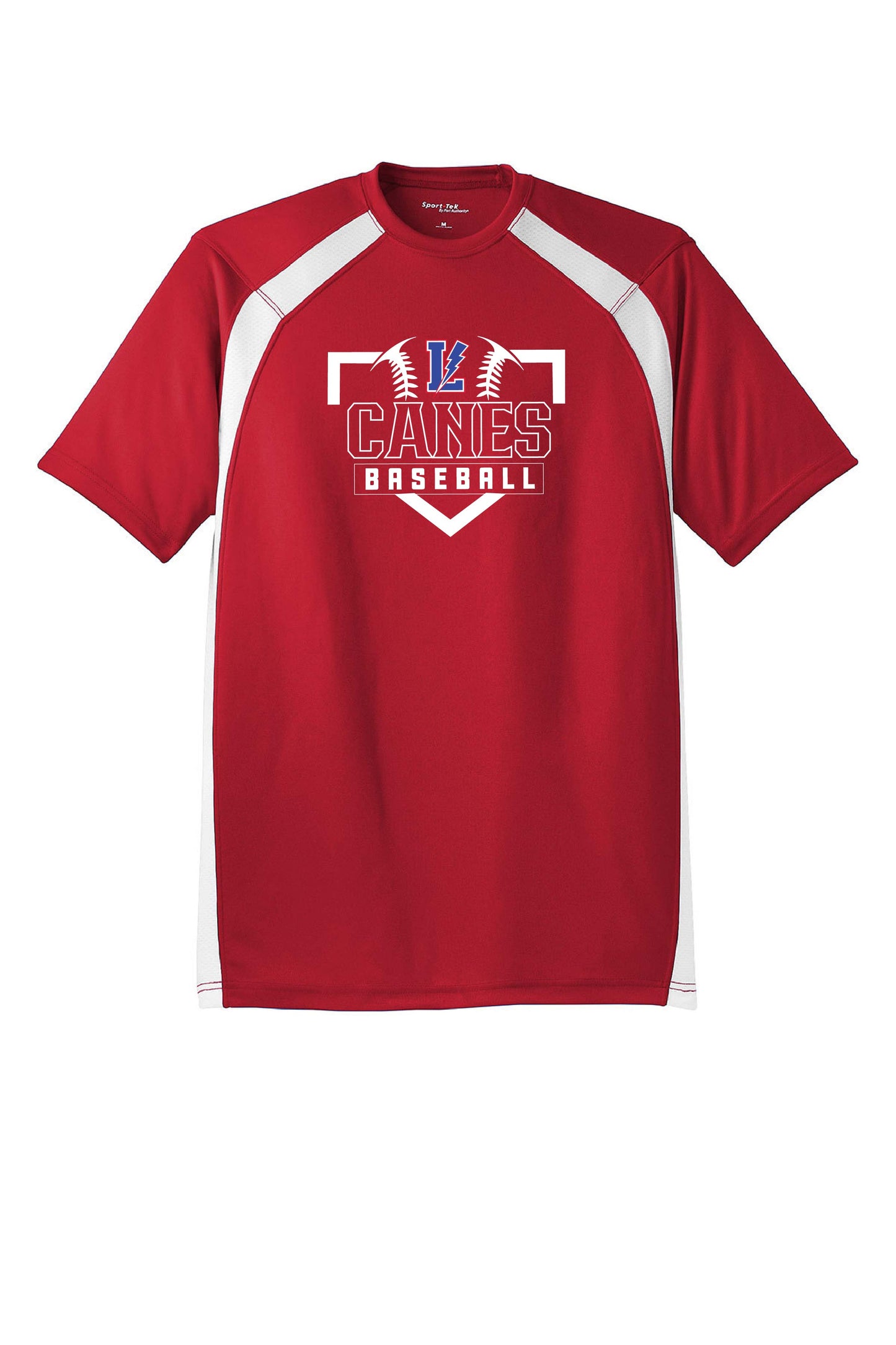LYB Canes Adult (Unisex) Performance T-Shirt - Red