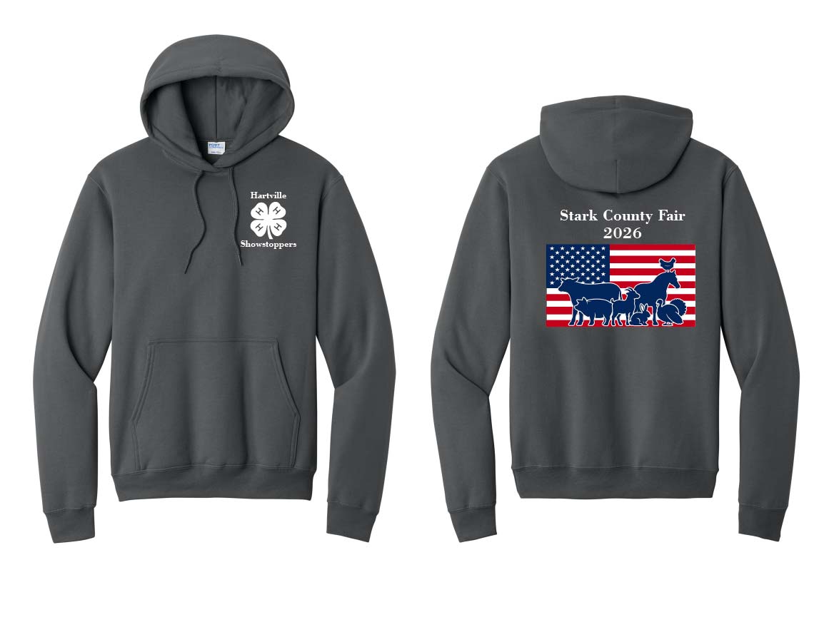 Hartville Showstoppers Hoodie - Charcoal Grey