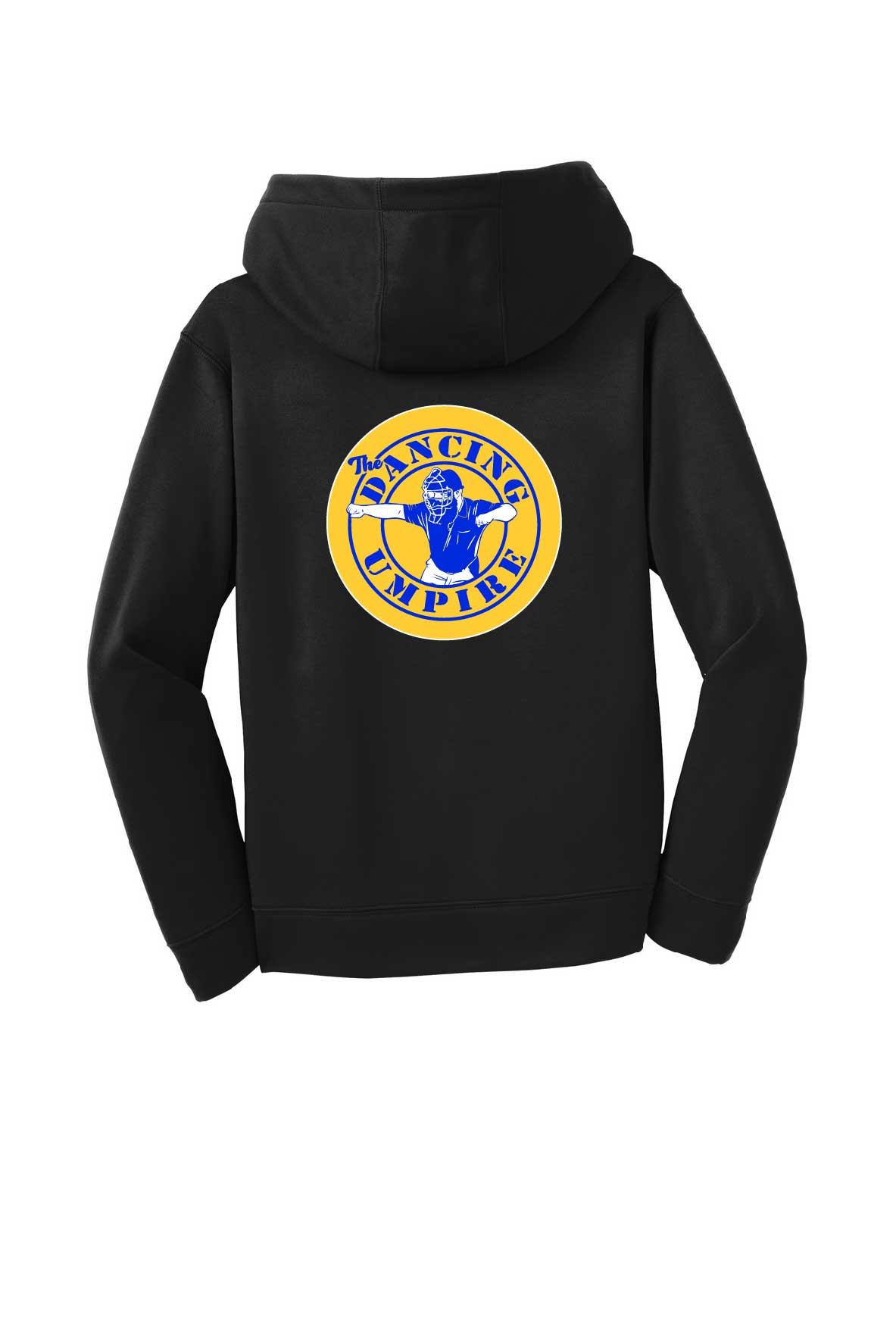 The Dancing Umpire Youth Performance Hoodie - Black