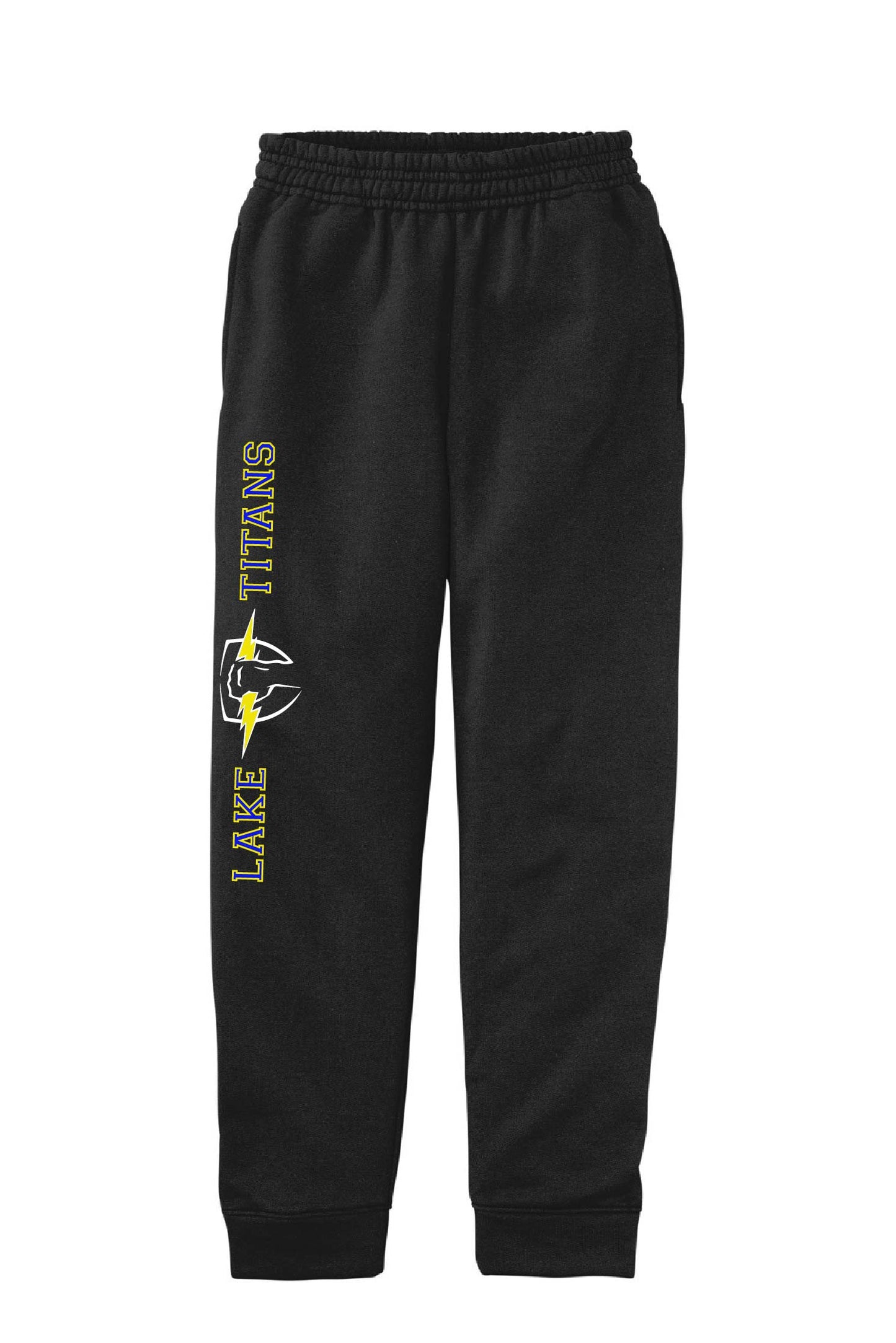 Lake Titans Youth Black Jogger Sweatpants