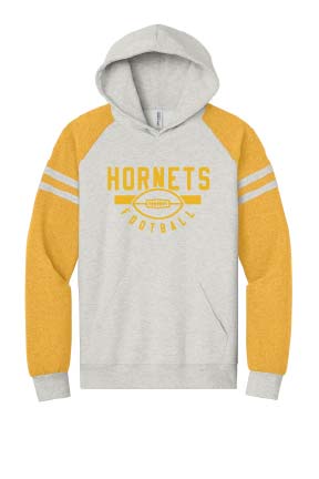 EC Hornets Football Adult (Unisex) Varsity Hoodie - Gold