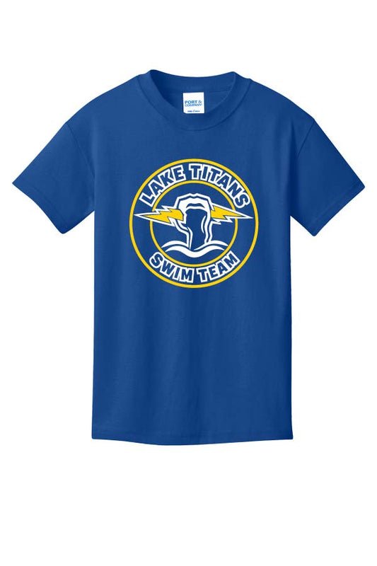 Lake Titans Cotton Tee - Royal