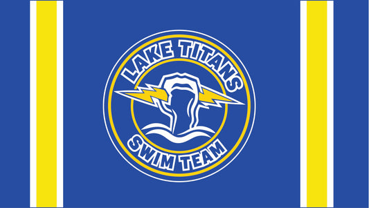 Lake Titans Swim Team Beach Towel