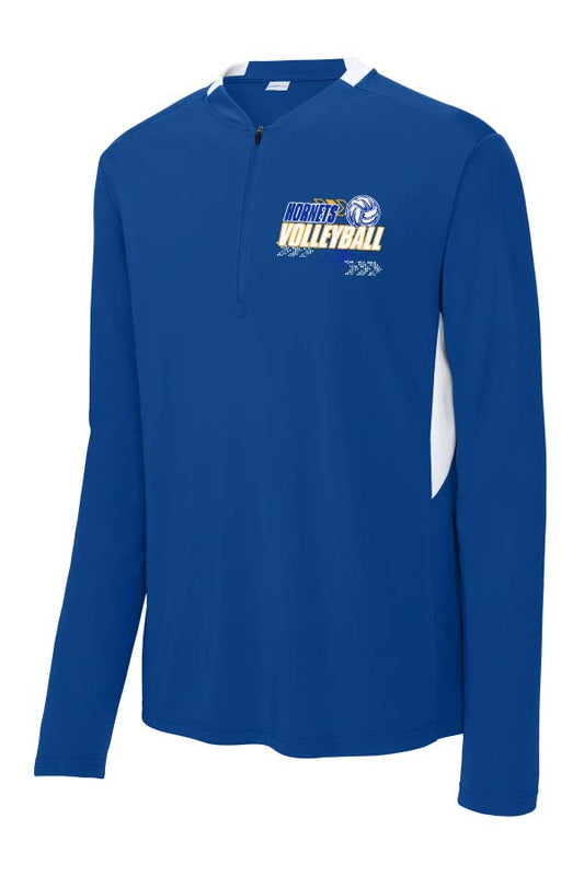 EC Hornets Volleyball Adult (Unisex) 1/4 Zip Performance Pullover