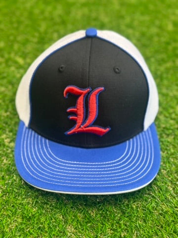 Champro Blue/White/Black Lake Canes Hat - Fitted