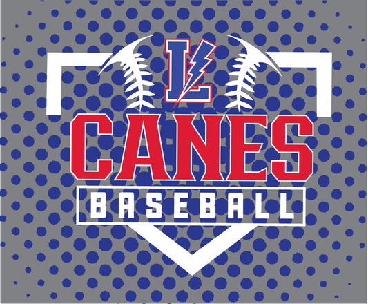 LYB Canes Baseball Fleece Blanket