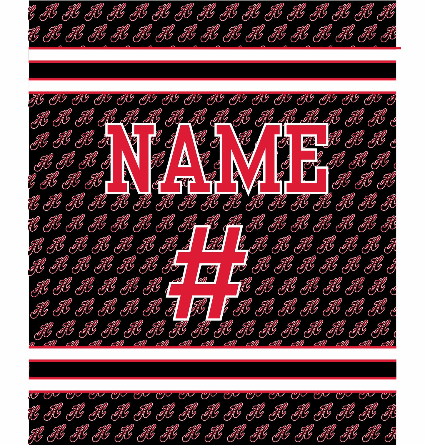 Canes Baseball Fleece Blanket - CUSTOM