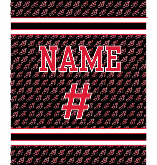 Canes Baseball Fleece Blanket - CUSTOM