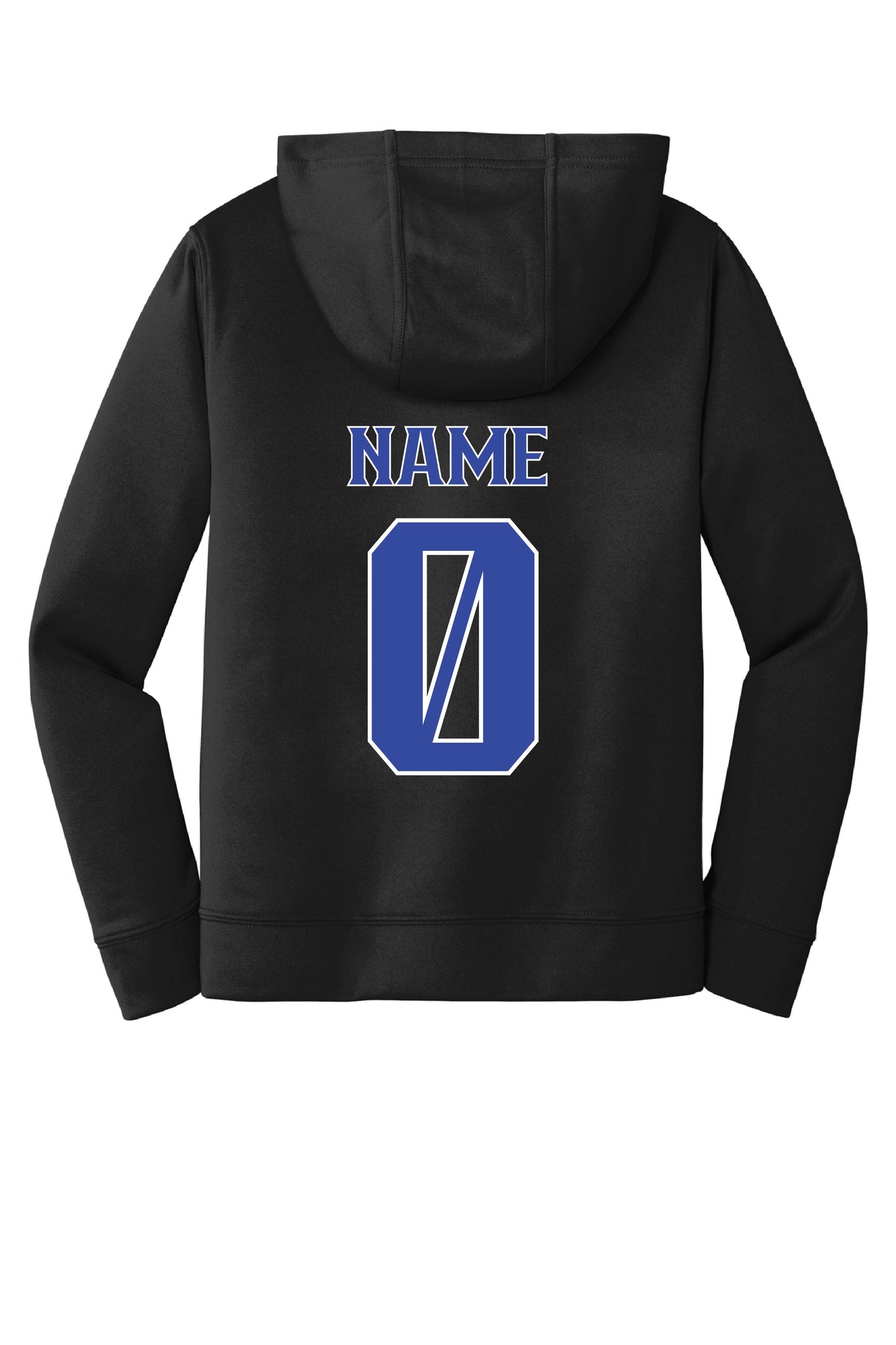 Lake Canes Unisex Performance Hoodie - Black