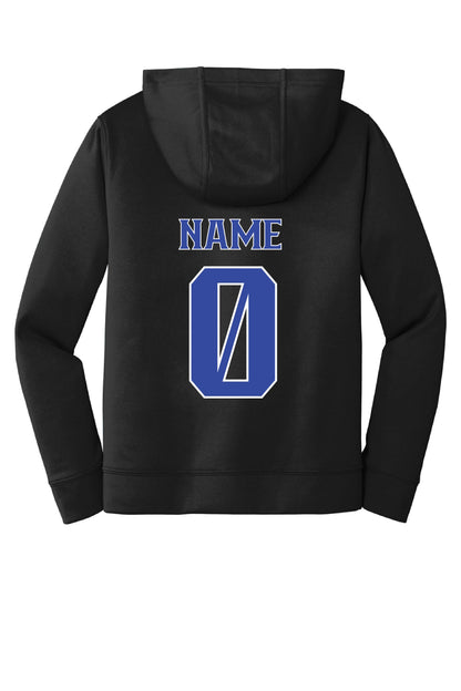 Lake Canes Unisex Performance Hoodie - Black