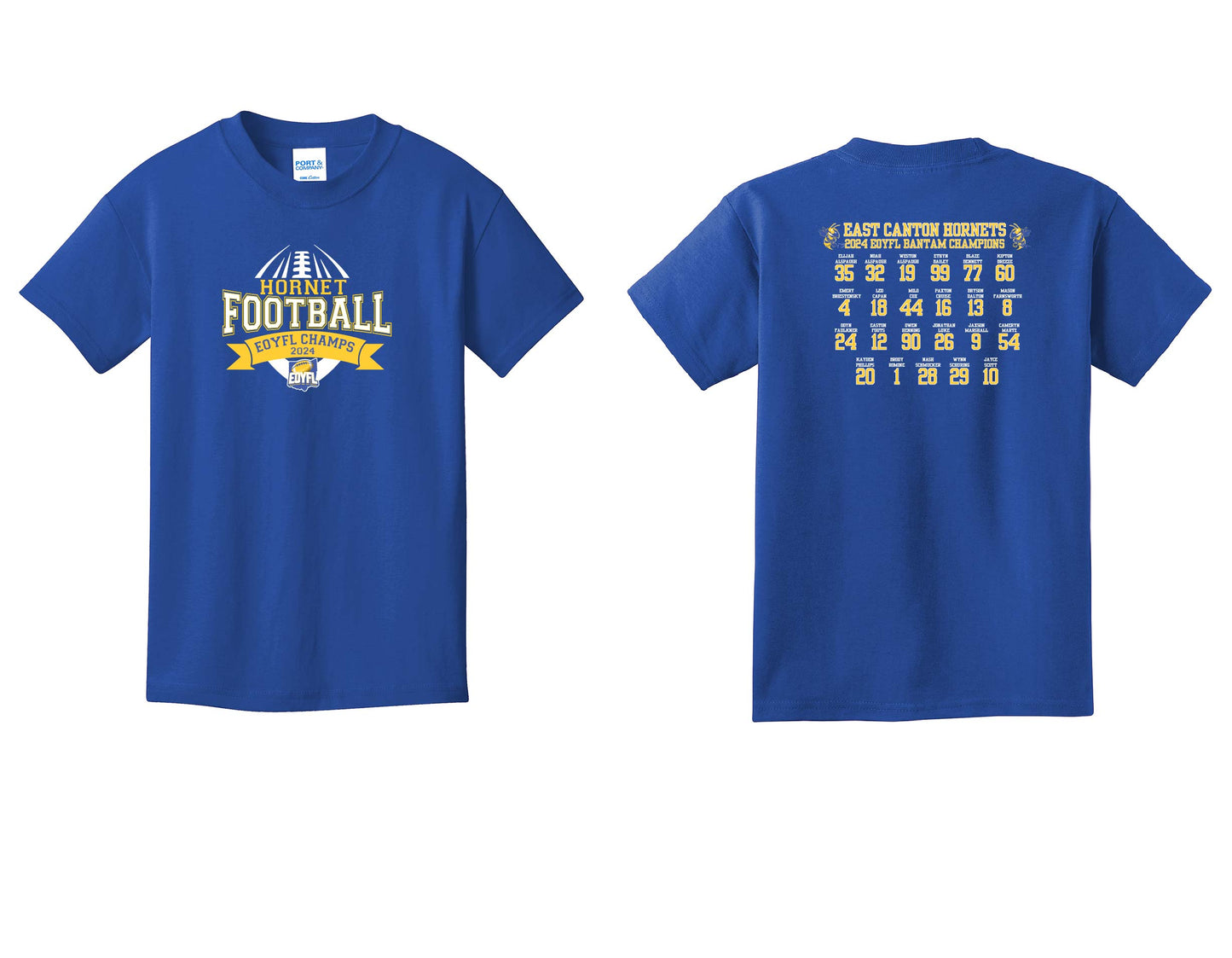 BANTAM ECYF Champions T-shirt