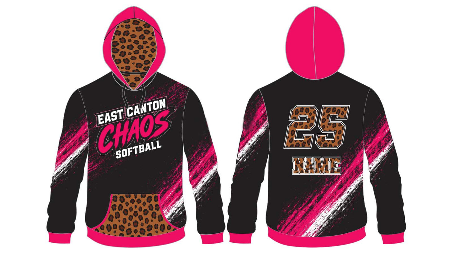 EC Chaos Player Replica Dye Sublimated Hoodie - WITH NAME & NUMBER