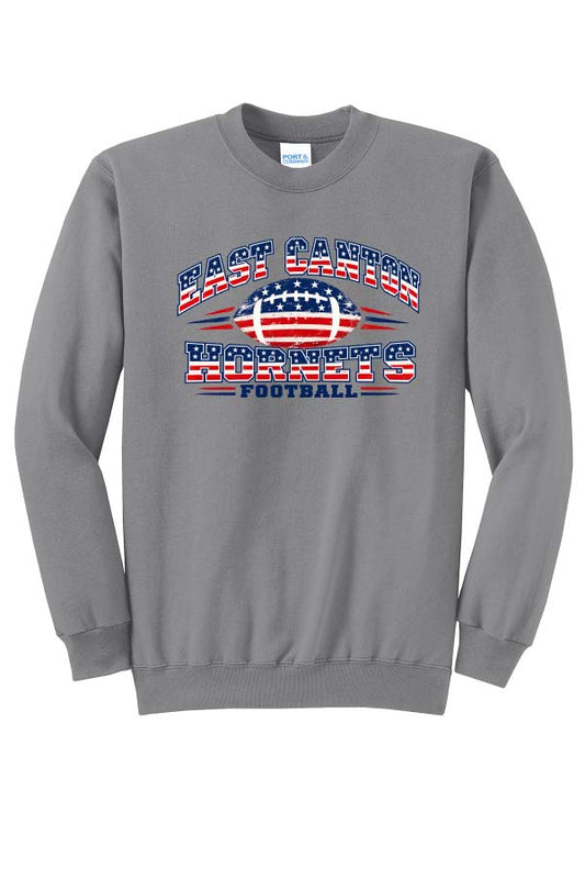 Hornet USA ADULT Unisex Crewneck Sweatshirt - Slate Grey