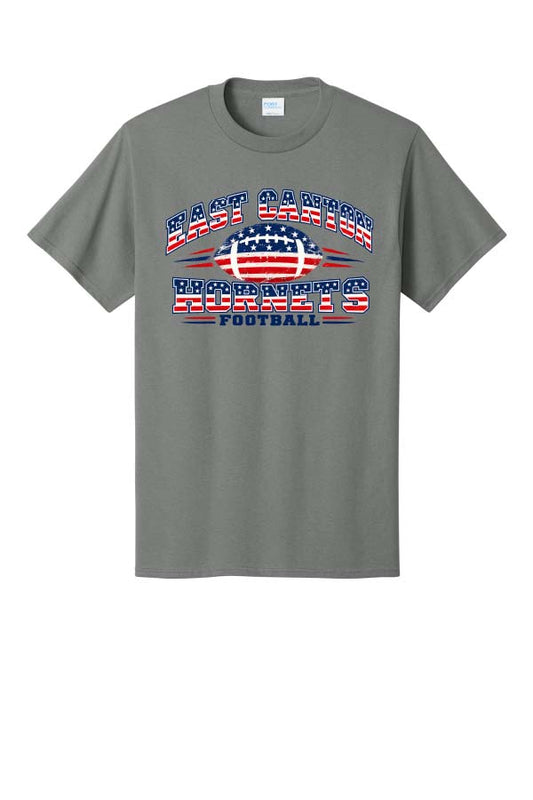 Hornets USA Cotton T-Shirt - Slate Grey