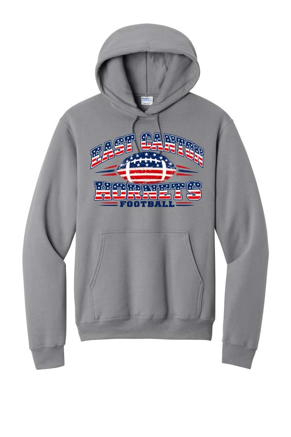 East Canton USA Hoodie - Slate Grey