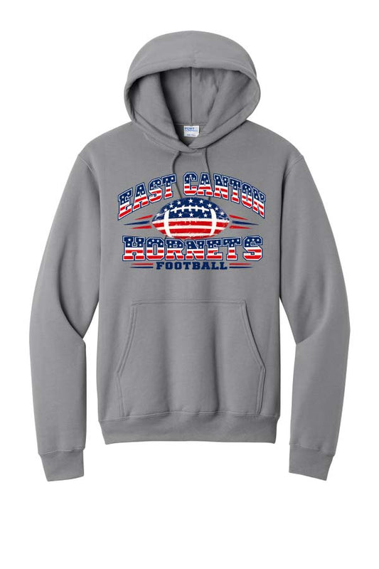 East Canton USA Hoodie - Slate Grey