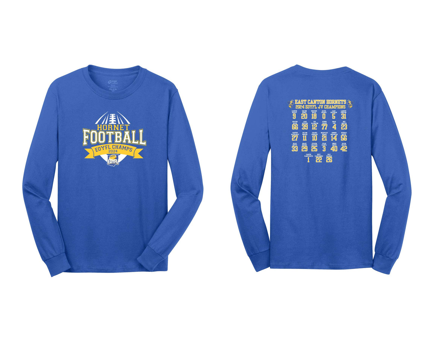 JV ECYF Champions Long Sleeve Shirt