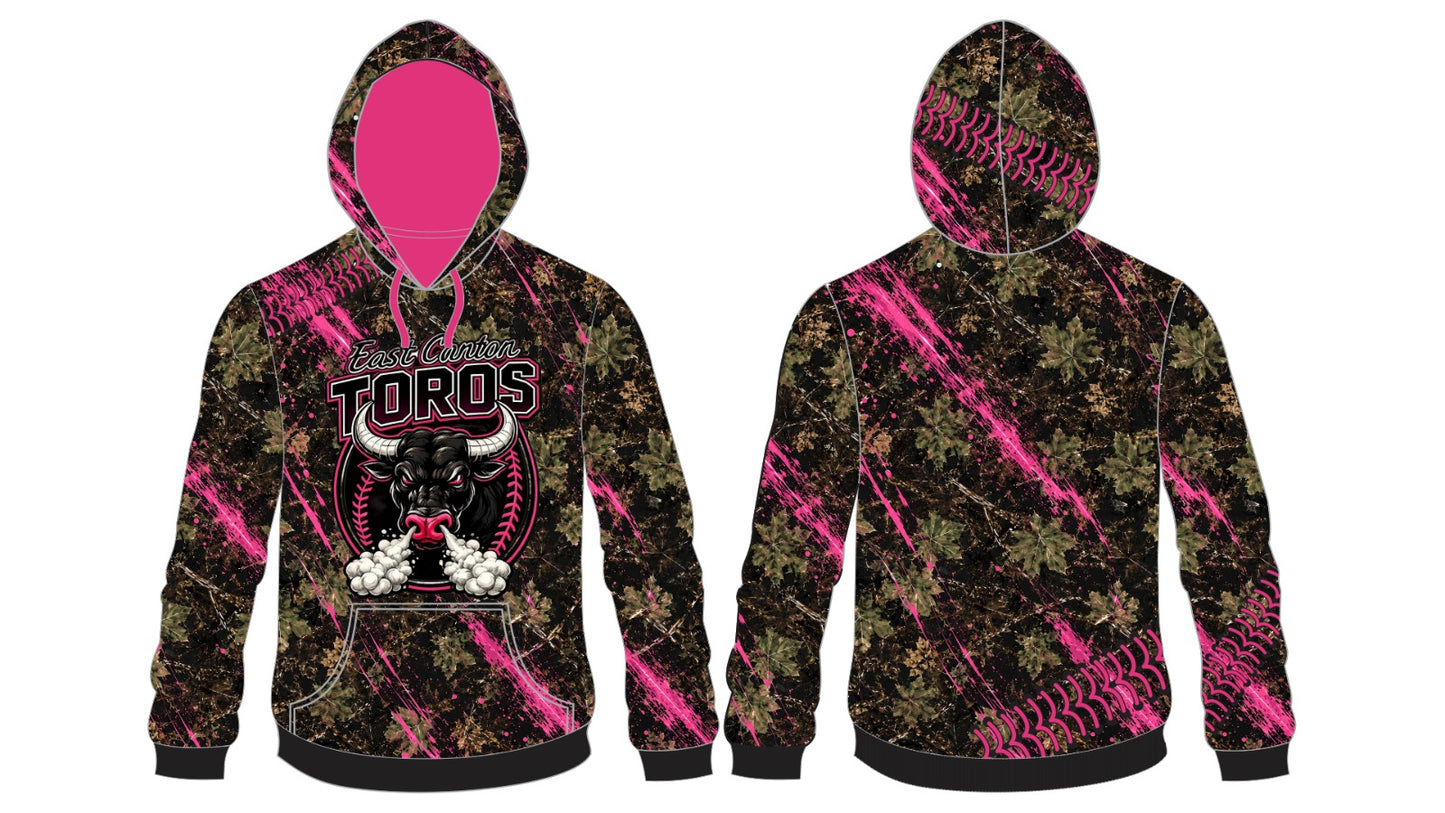 EC Toros Player Replica Dye Sublimated Hoodie - BLANK BACK