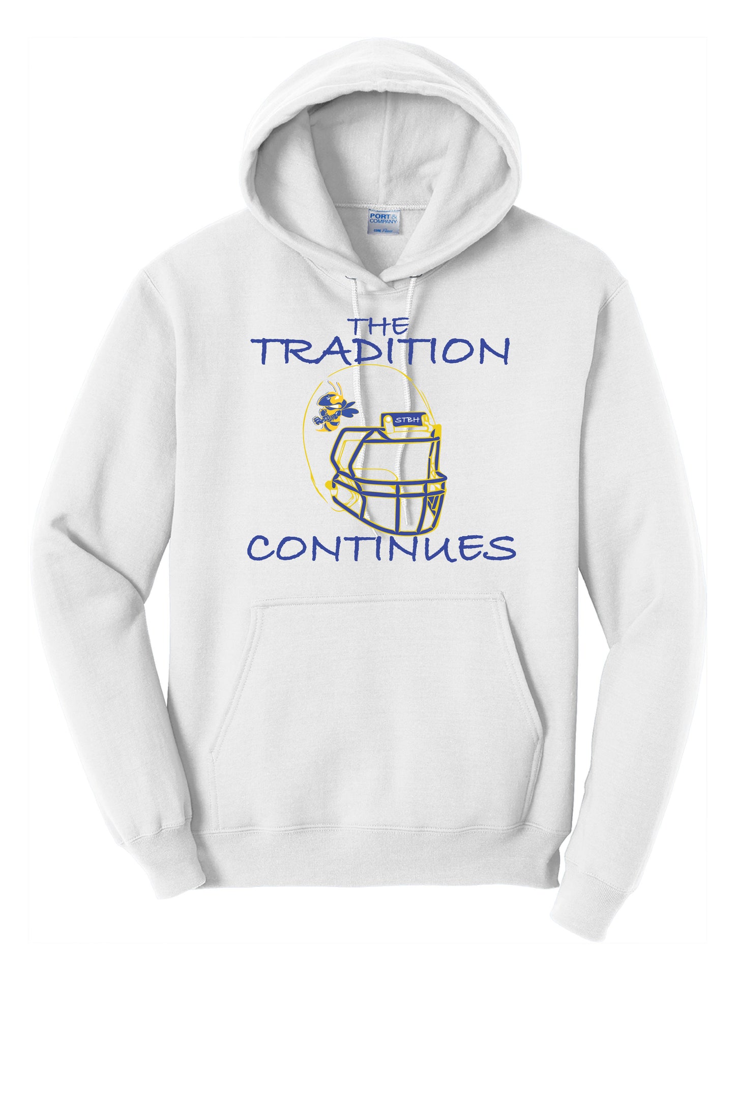 Adult East Canton WHITE OUT Hoodie