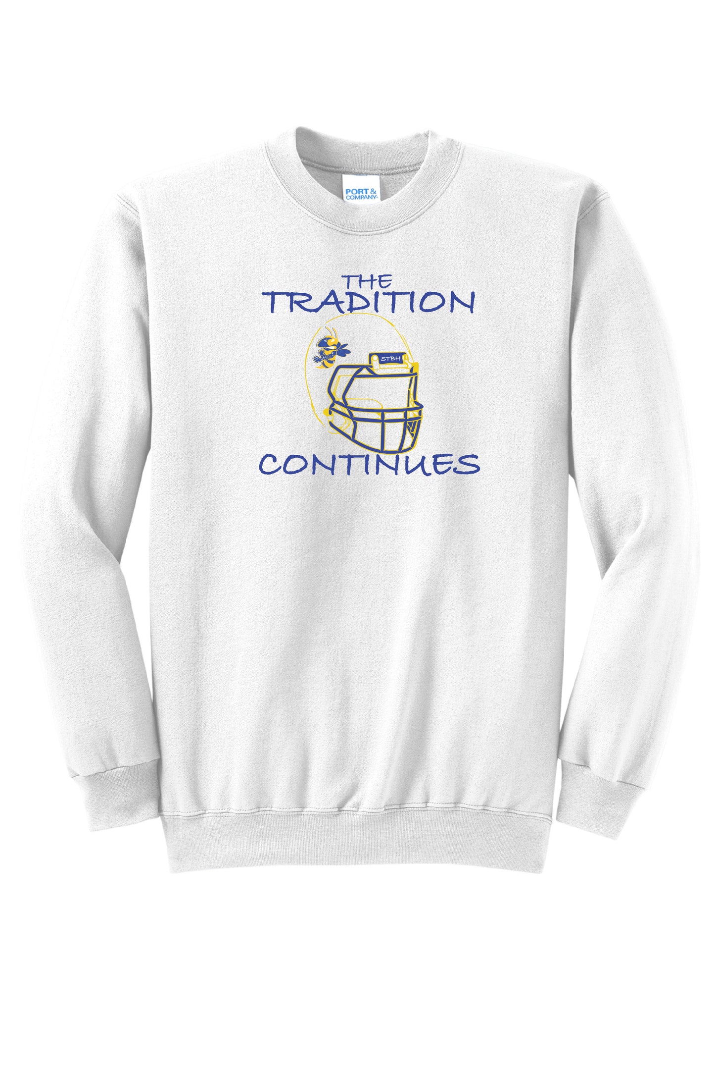 Adult East Canton WHITE OUT Crewneck Sweatshirt