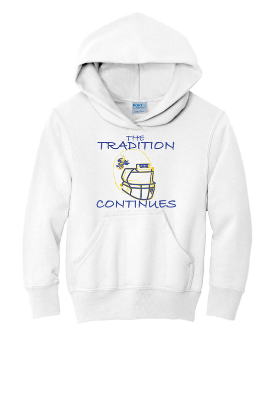 Youth East Canton WHITE OUT Hoodie