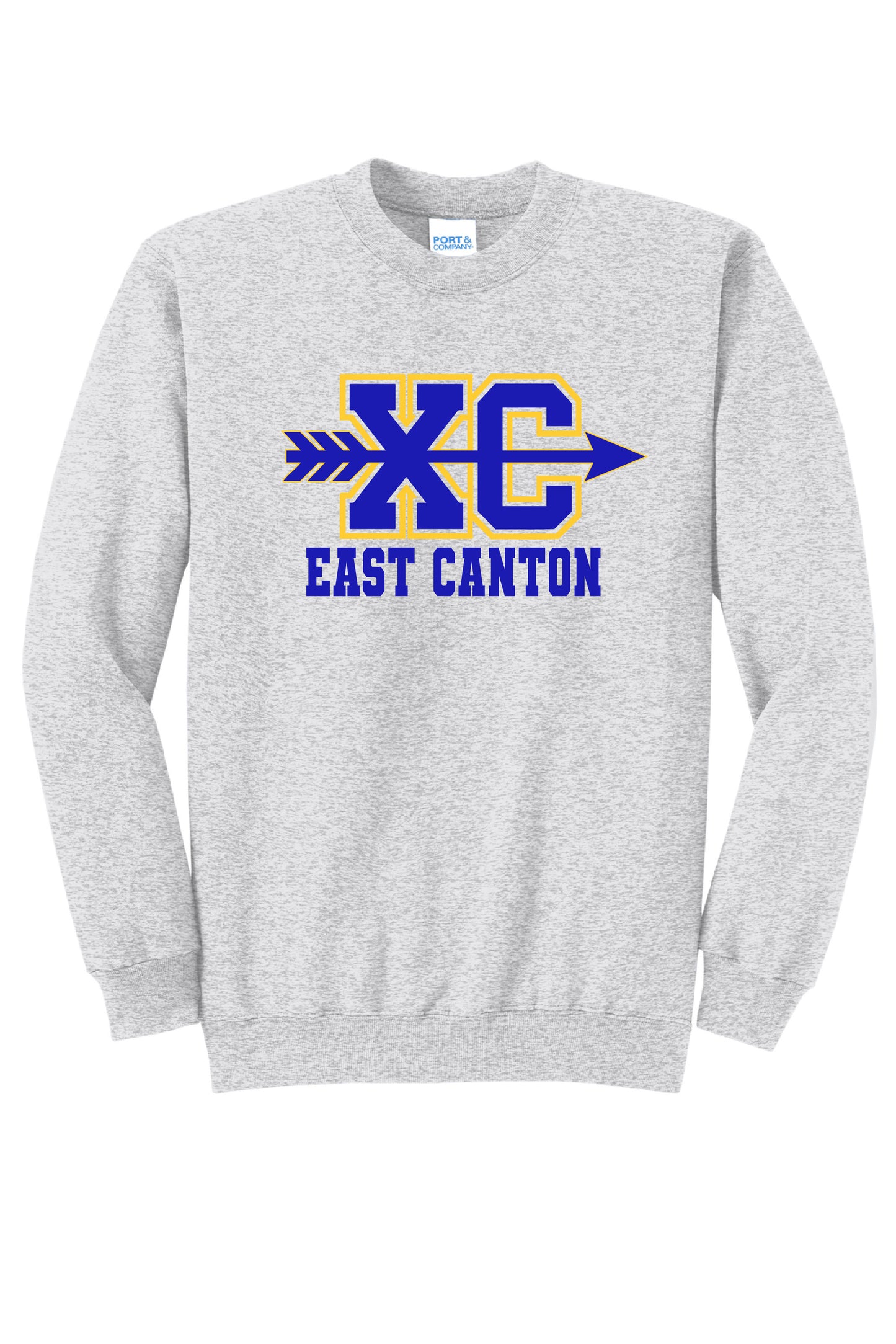 East Canton XC Crewneck Sweatshirt - Ash Grey