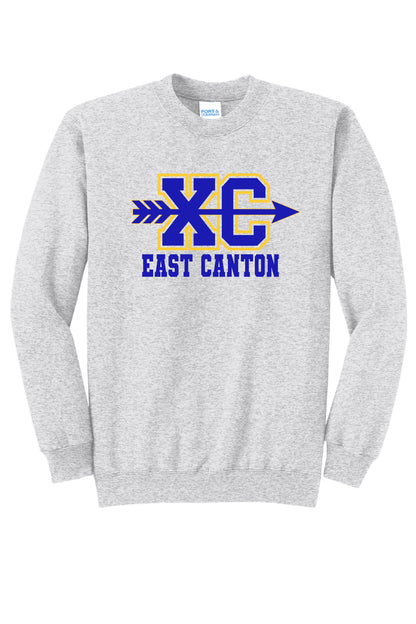 East Canton XC Crewneck Sweatshirt - Ash Grey
