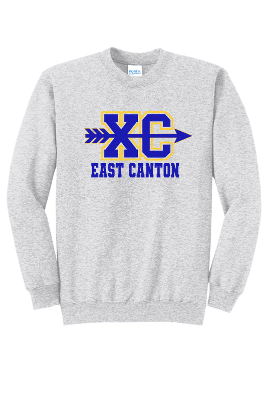 East Canton XC Crewneck Sweatshirt - Ash Grey