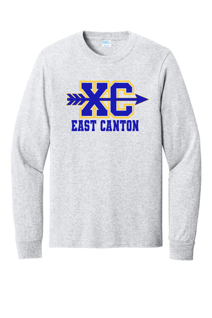 East Canton XC Long Sleeve T-Shirt - Ash Grey