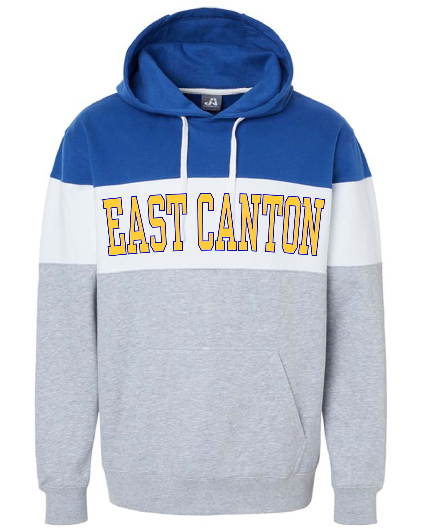 East Canton Hornets Unisex Adult Hoodie - Royal/White