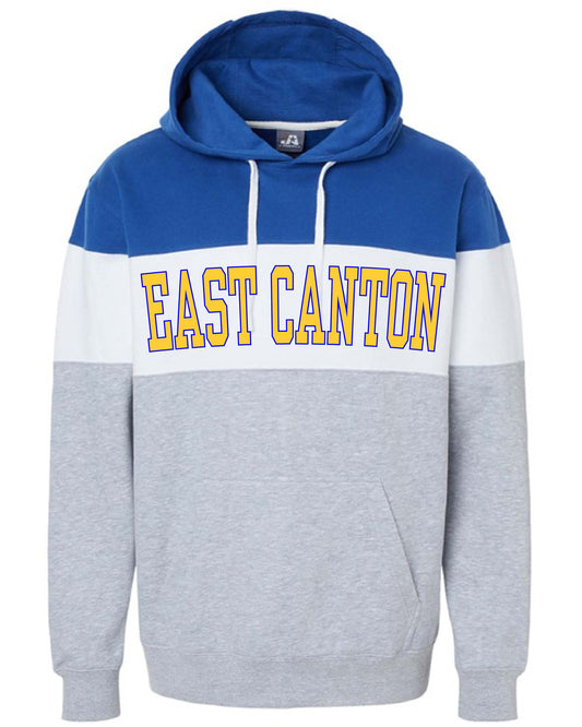 East Canton Hornets Unisex Adult Hoodie - Royal/White