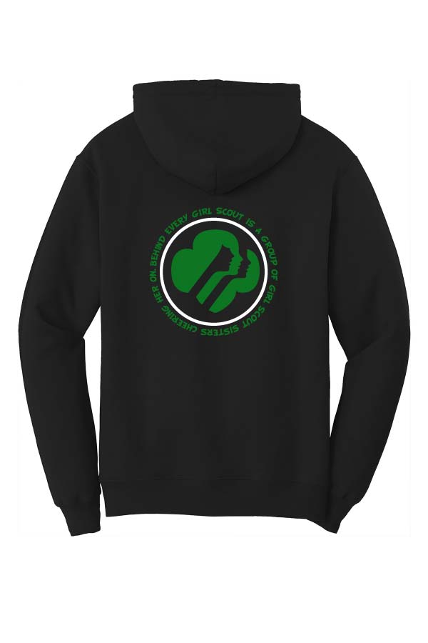 Girl Scout (Unisex) Hoodie - Black