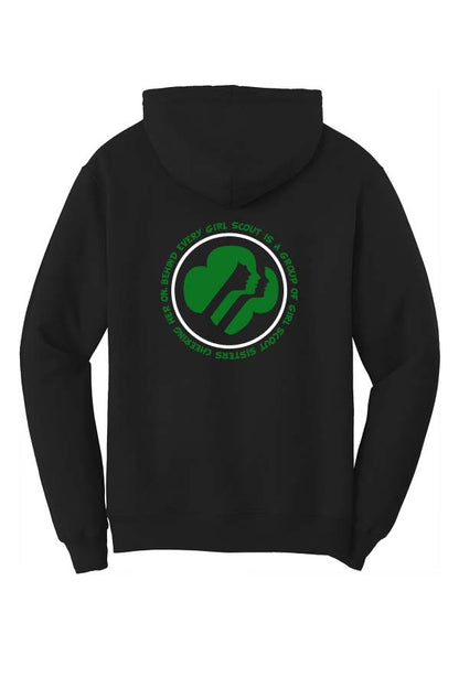 Girl Scout (Unisex) Hoodie - Black