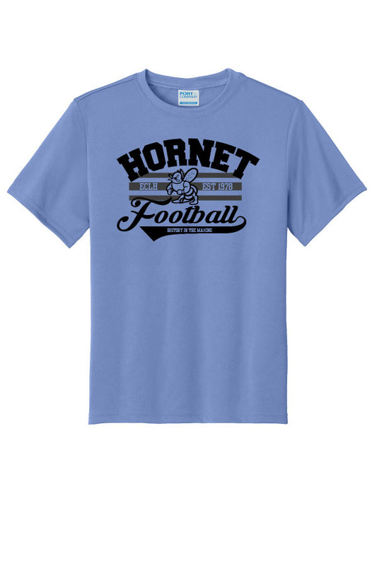 *NEW* East Canton THROWBACK GAME Short Sleeve Dri-Fit T-Shirt with Dye Sublimation Print - BABY BLUE