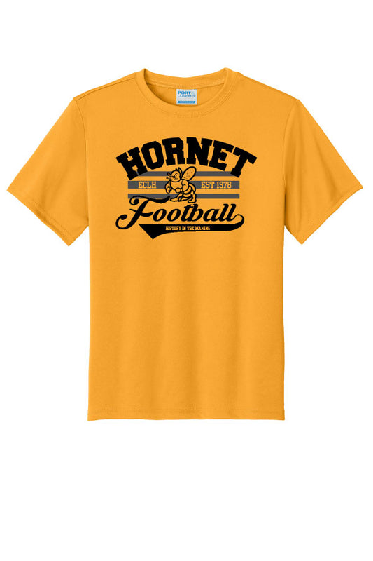 *NEW* East Canton THROWBACK GAME Short Sleeve Dri-Fit T-Shirt with Dye Sublimation Print - GOLD