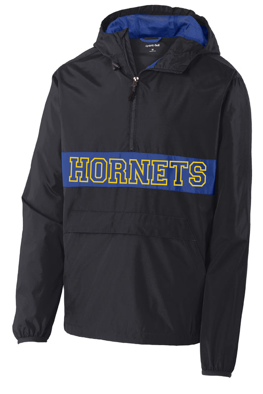 Hornet Baseball Adult Zipped Pocket Anorak Jacket