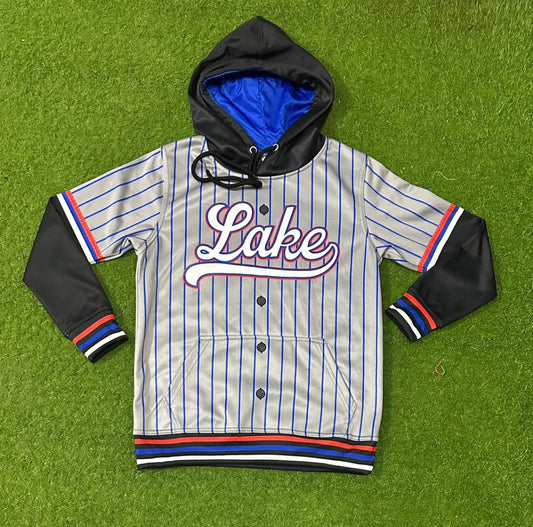 Lake Canes 9u Baseball Adult Player Replica Hoodie